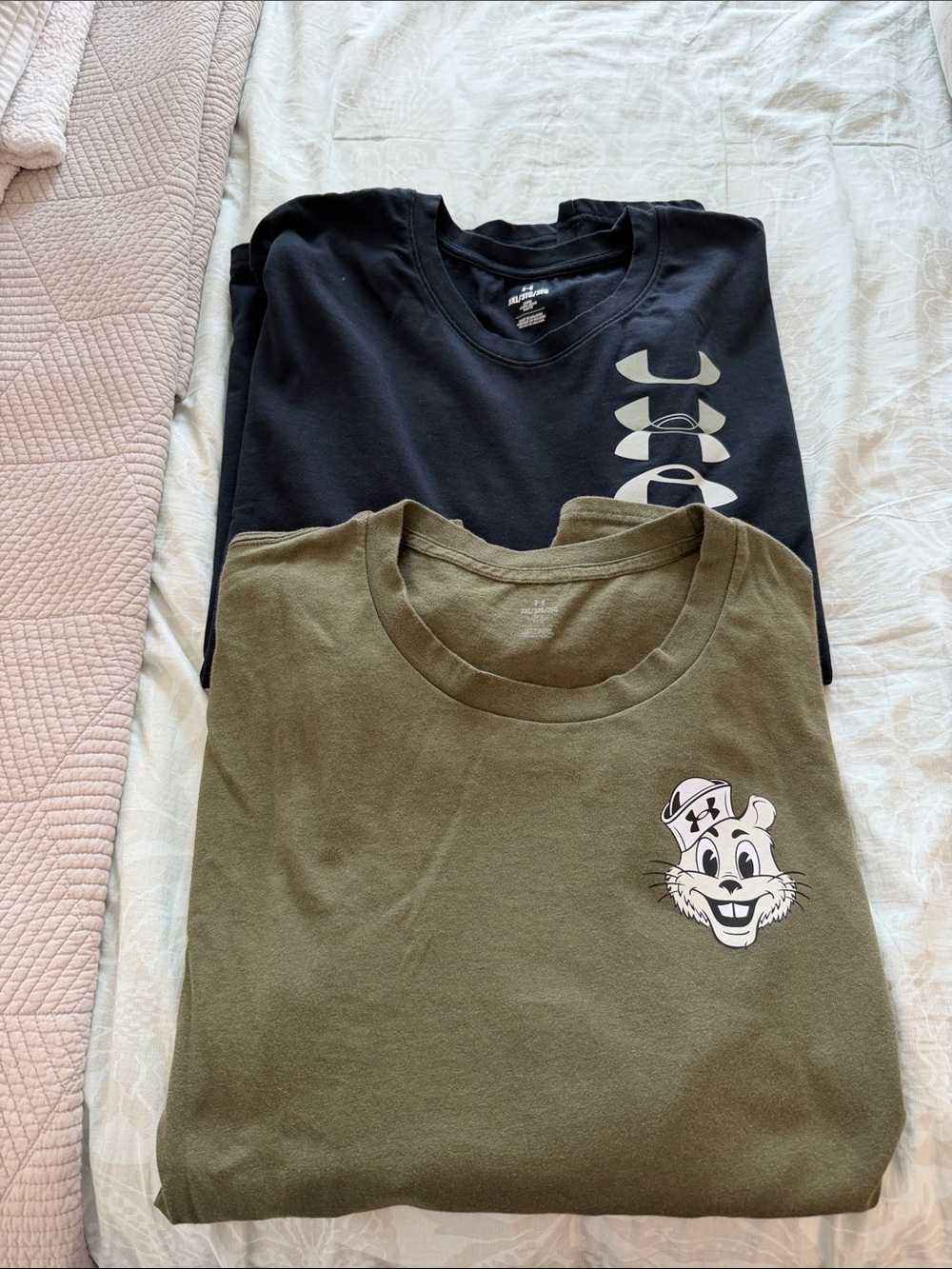 Set of two Under Armour long sleeve shirts